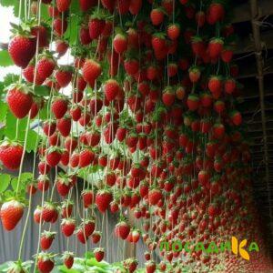 Клубника ампельная Анастасия купить по цене от 370р. в интернет-магазине «Посадика» с доставкой почтой в в Торопеце и по всей России – [изображение №1].